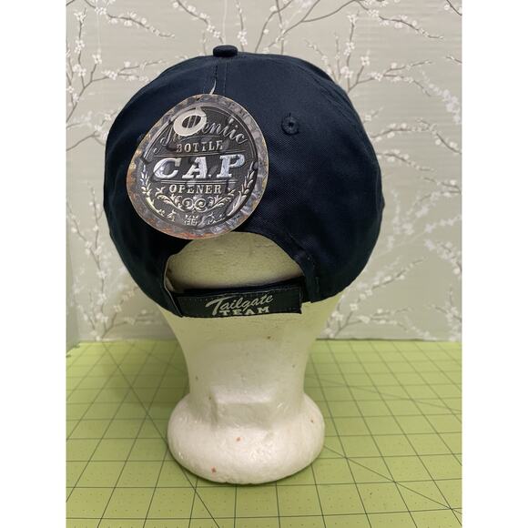 Support Your Local Tailgate Team Real Bottle Opener Built Into Visor Cap Hat NEW - Picture 4 of 12